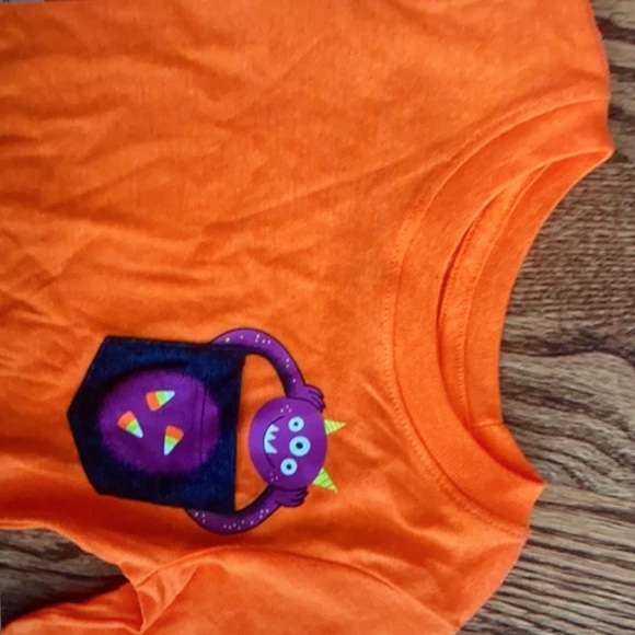 Cat & jack Halloween monster T-Shirt - Picture 2 of 4